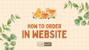 How to order in website Case Hunt