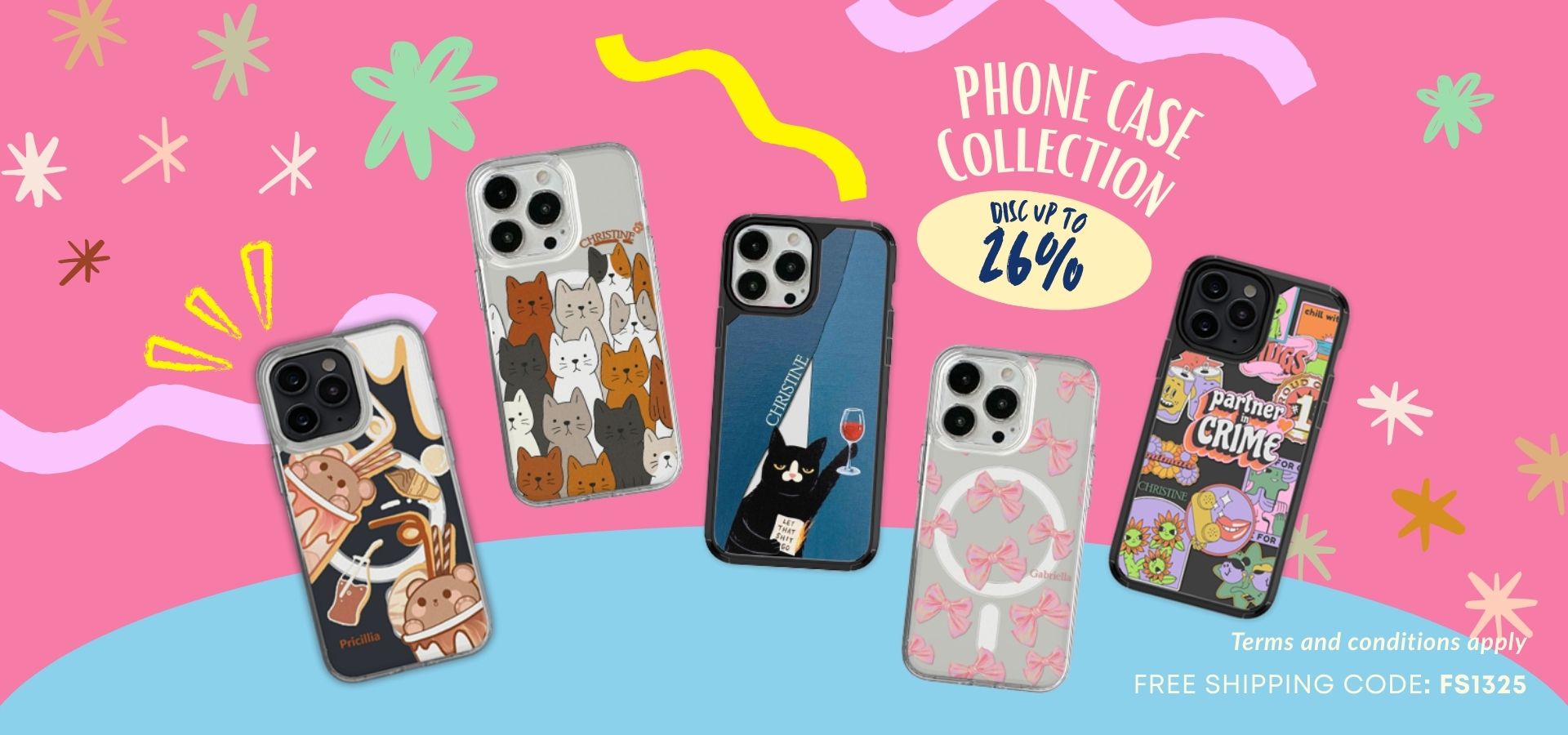 PHONE CASE COLLECTION BANNER